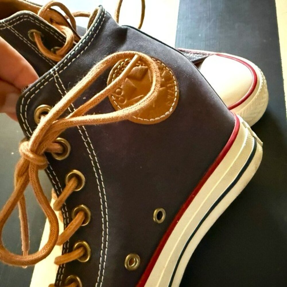 🔥 RARE Converse Chuck Taylor Hidden Wedge High-Top Sneakers Classic Design Sz 6